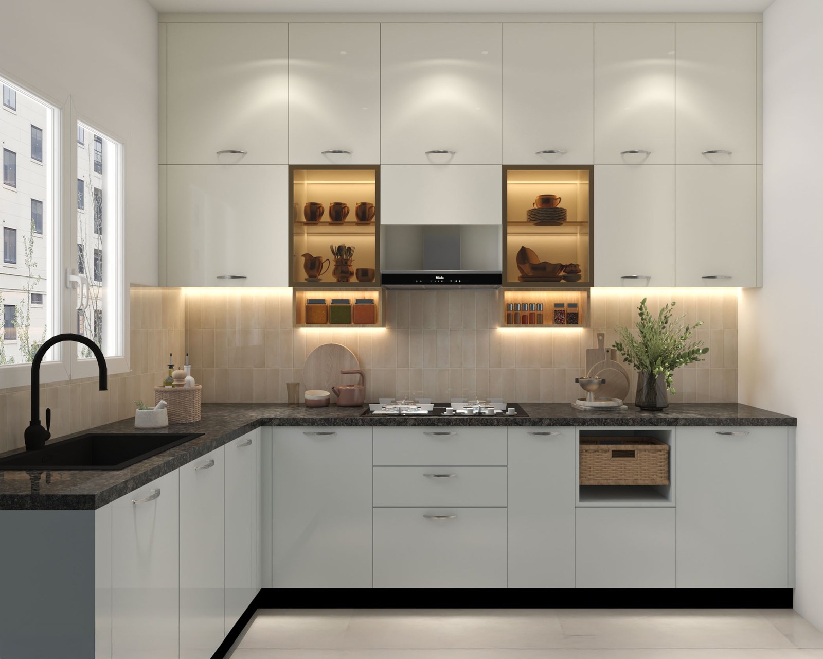 Kitchen and bathroom interior design