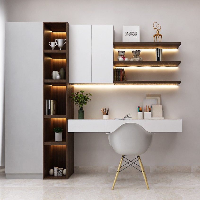 Modern home workspace